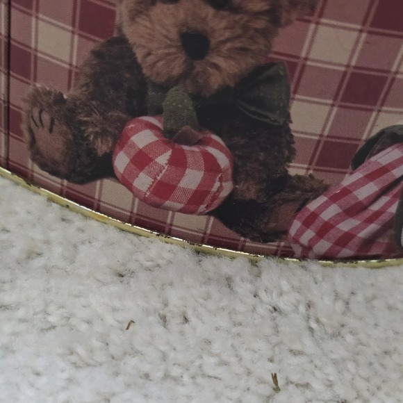 Boyds Bears Country Collectible Tin Round Storage Box - Picture 14 of 16